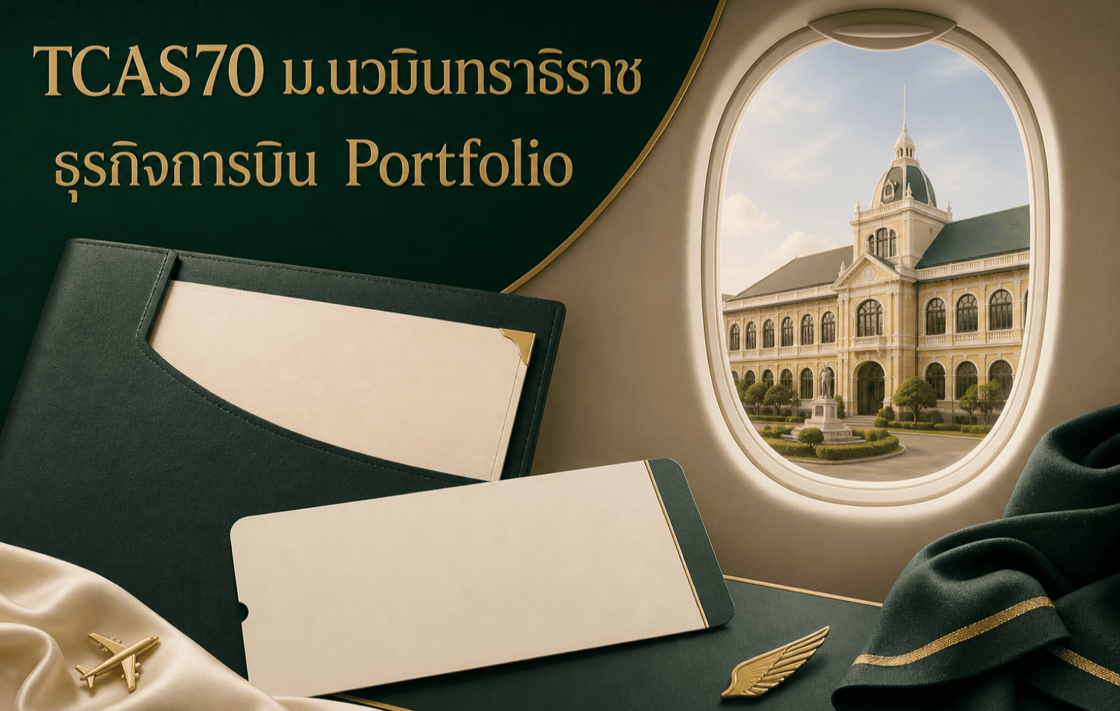 TCAS70 ม.นวมินทราธิราช — ธุรกิจการบิน รอบ Portfolio