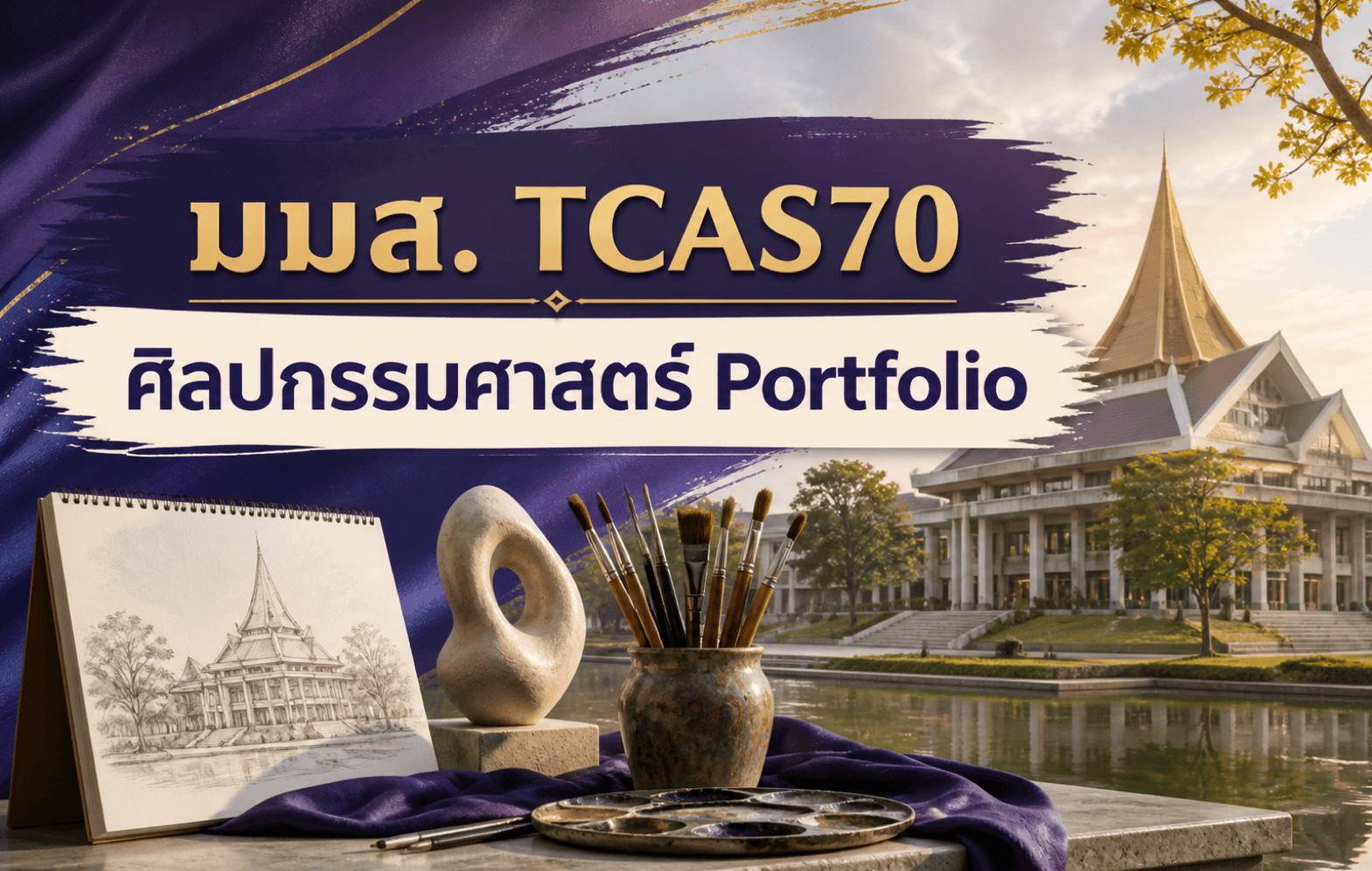 มมส. TCAS70 — ศิลปกรรมศาสตร์ รอบ Portfolio