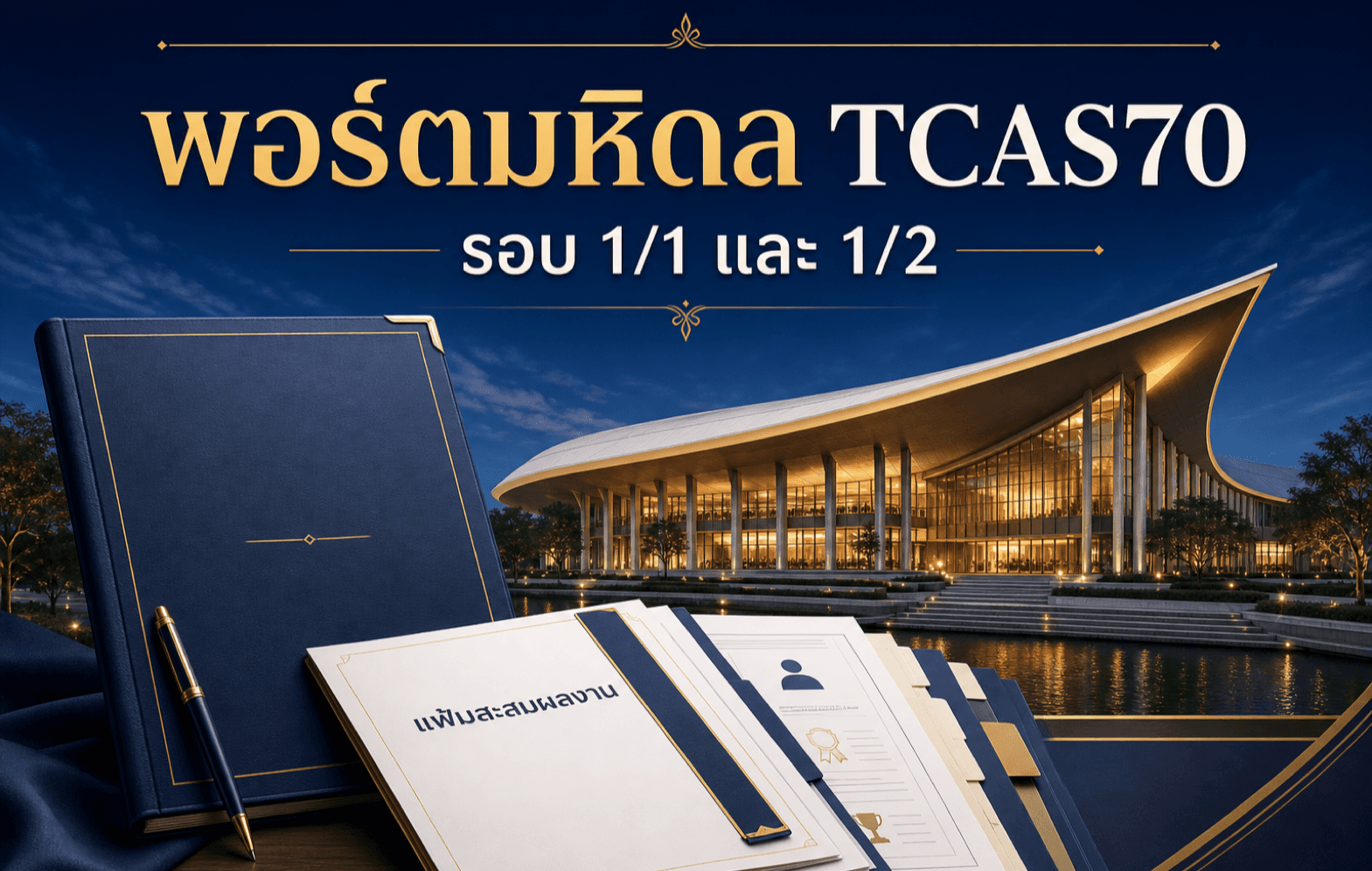 พอร์ตมหิดล TCAS70 — Prince Mahidol Hall ศาลายา
