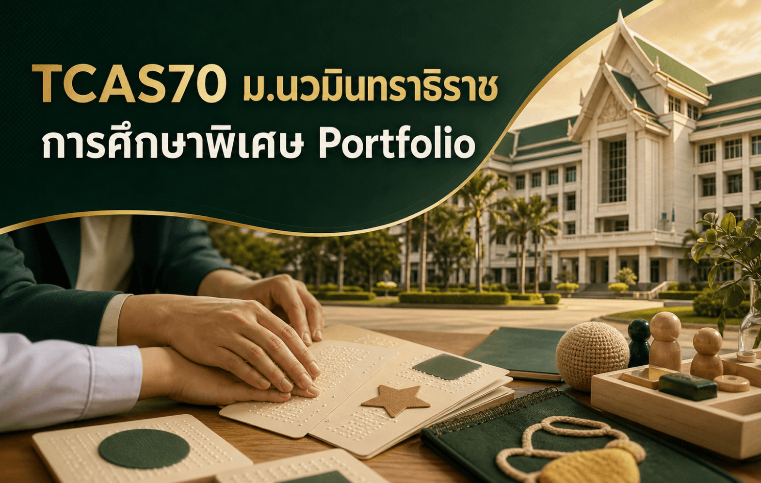 TCAS70 ม.นวมินทราธิราช — การศึกษาพิเศษ รอบ Portfolio