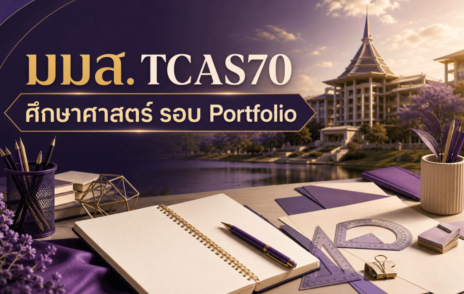 มมส. TCAS70 — ศึกษาศาสตร์ รอบ Portfolio