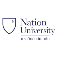 มหาวิทยาลัยเนชั่น Logo